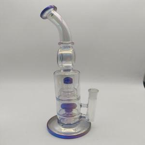 Wholesale Clear Glass Tobacco Pipe Smoking Bong Dab Rigs 3 Inches Glass Bubbler Pipe from china suppliers