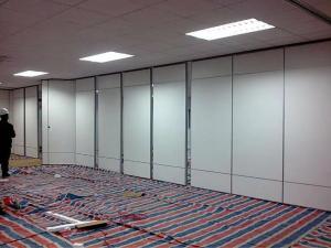 Wholesale Soundproof Decorative Material Movable Partition Walls For Restaurant Fabric Surface from china suppliers