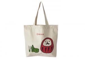 Wholesale 10A 100% Cotton Canvas Eco Tote Bag Printed Organic Cotton Canvas Shopper from china suppliers