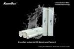 Water Purification Extra Low Pressure RO Membrane 13000GPD High Flow Rate