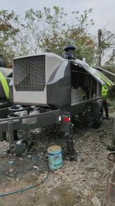 Wholesale Second Hand Concrete Trailer Pumps Energy Saving Hydraulic Machining Process from china suppliers