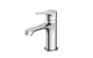 Wholesale Single Handle Brass Body Wash Basin Faucet with Ceramic Valve Core from china suppliers