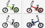 Bafang Motor Electric Folding Bike With Fat Tires , Max Speed 35-40km/H