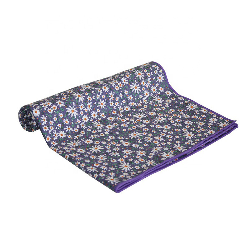 Summer Custom Printing Solid Color Quick Dry Embossed Waffle Microfiber Beach Towel