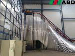 Automatic Shot Blasting Equipment Metal Powder Coating Line For Car Wheel