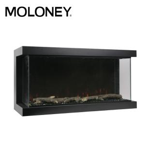 Wholesale 100cm 3 Side View Pure Electric Fireplace Without Heat Decoration Dining Room from china suppliers