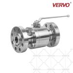 316l Stainless Steel Floating Ball Valve DN50 1500LB Flange Hard Seal Manual