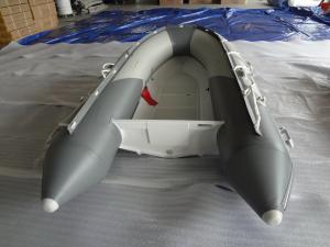 Wholesale Unique Deep V Bottom Fiberglass Hull Aluminum RIB Boat With Wood Bench Seat from china suppliers