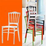 Chinese high quality colorful wedding rosette chair cover