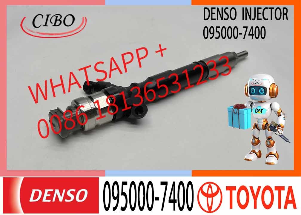 New Common Rail Injector 095000-6760 095000-7030 095000-7400 for 1KD 2KD Diesel Nozzle Assembly High Quality