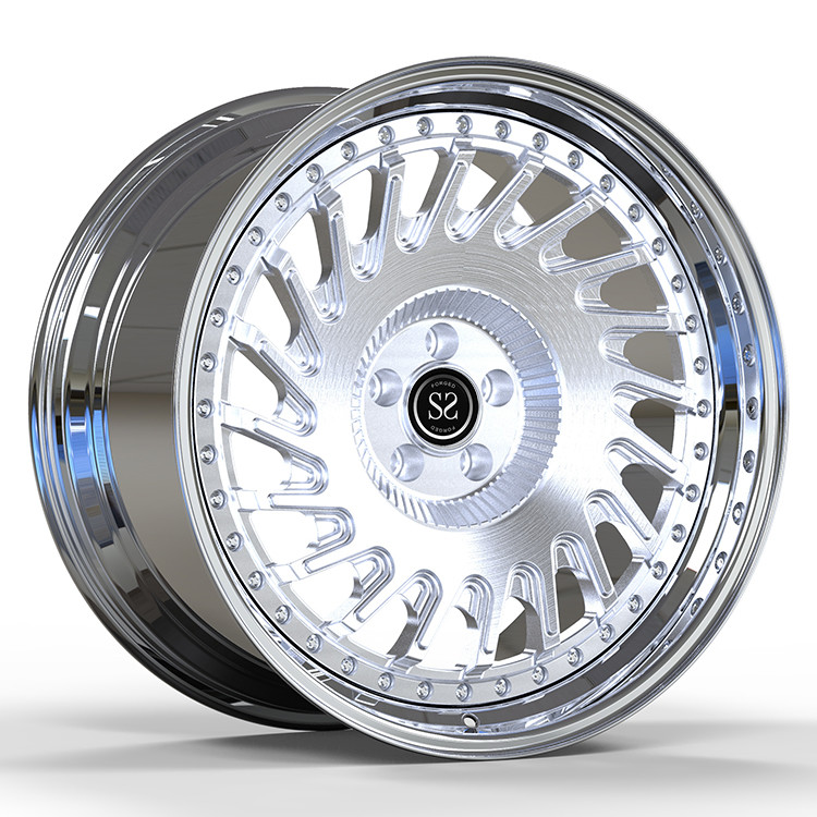 21 Inches Audi Rs6 6061 T6 Custom 2 Piece Wheels 5x112