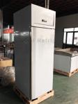 Europe Standard Stainless Steel Upright Refrigerator R404a Refrigerant Lower