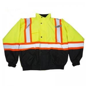 China OEM Reflective Safety Jackets Reflective Work Jacket With Mesh Lining on sale