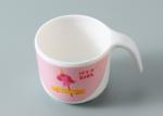 Customized Logo 150cc 160cc Animation Kids Melamine Mugs