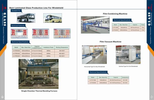 Bent Glass Pre-heating and Pre-pressing machine for Laminated Glass, Glass