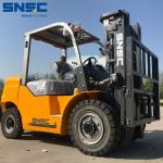 5 Ton Forklift Truck with 1070*150*50mm Fork Size and Water Proof Overhead Guard