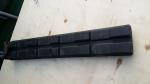 Black Clip - On Excavator Rubber Pads 127 ×700×68 Mm Protect Crawler