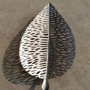 Wholesale Art Leaf Metal Tree Corten Steel Sculpture Garden Decoration from china suppliers