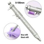 Office School Pen 2021 Multifunction Vernier Caliper Roller Ball Pen Stationery