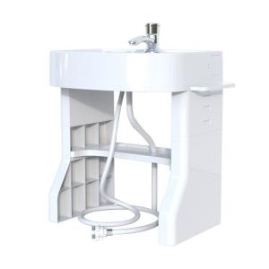 Wholesale White/Pink Small Size Plastic Pedestal Sink For Children CPC Certificate from china suppliers