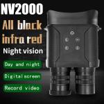 NV2000 Night Vision Goggle HD 1080P 12MP SD 32GB Infrared Hunting Binoculars