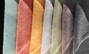 Wholesale Solid Dyed Polyester Brushed French Terry Fleece Fabric For Hoodies from china suppliers