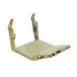 Aluminum Alloy barber chair footrest Electroplated Color Titanium Plated Gold