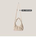 PETITE SIMONE Shoulder Handbag for Women Fashion Ruched Shoulder Hand Purse