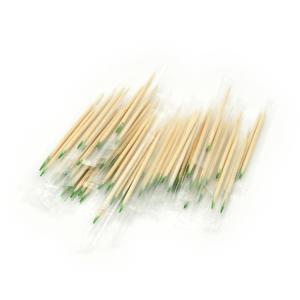Wholesale 2.0mm 6.5cm Disposable Mint Bamboo Individually Wrapped Toothpicks For Tooth Health from china suppliers