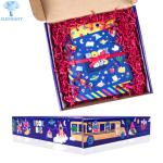 Small 90gsm-400gsm Art Paper Gift Mailing Boxes Foil Hot Stamping