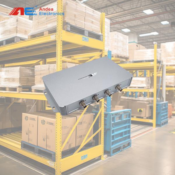 Long Range Intelligent UHF RFID Fixed Reader Impinj 4 Ports For Warehouse
