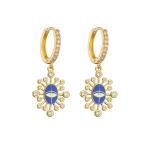 Bohemian Turkish Evil Eye Earrings
