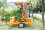 Trailer Mounted Programmable Led Moving Message Sign For Advertising