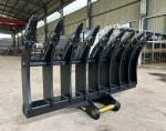 Excavator Rake Bucket , land rake for excavator CAT320D PC200