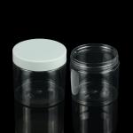 100ml 200ml 250ml Food Transparent Plastic PET Jar PCR Bpa Free Deodorant