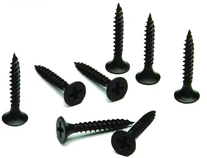 Fine Thread Drywall Screw Black Phosphate Bugle Head Screw Self Tapping