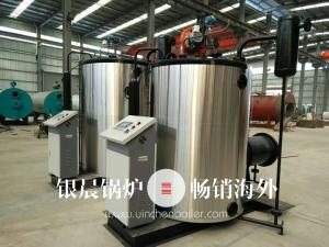 Wholesale Vertical Oil Gas Fired Steam Boiler 1000kg/hr Full Automatic LSS Series from china suppliers