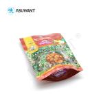Stand Up Food Packaging Bags Reusable Laminated Plastic Zipper Lock Gravure