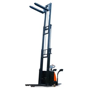 Wholesale 5000mm Triple Mast 2000kg Walk Behind Powered Pallet Stacker from china suppliers