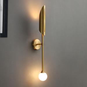 Wholesale Nordic creative bedroom bedside lamp postmodern minimalist living room wall lamp from china suppliers