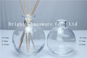 Wholesale Clear round Diffuser Glass Bottle, glass bottle wholesale from china suppliers