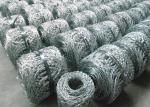 Yellow Fence Razor Barbed Wire Electrostatic Prison Razor Wire Powder Spraying
