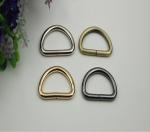 Cheap good quality welded D ring,all kinds of color wire iron welded ring 32mm