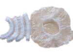 Customised Disposable Bouffant Surgical Caps , Non Woven Bouffant Cap