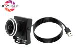 Mini 180° Wide-angle Fisheye Lens USB Camera 1080P Suitable For Car Use