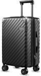 Carry On Luggage 22x14x9 Airline Approved - 35L Polycarbonate Expandable Hard