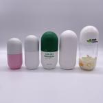 120ml/130ml/180ml/200ml/250ml HDPE Plastic Capsule Shaped Bottle for Vitamin