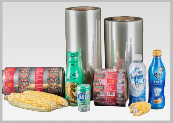 Moistureproof Environmentally Friendly Pla Shrink Film / Compostable Plastic