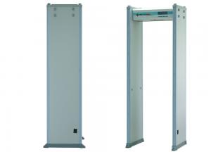6 Zones Walk Through Metal Detector Gate , Door Frame Metal Detector With  LCD Display