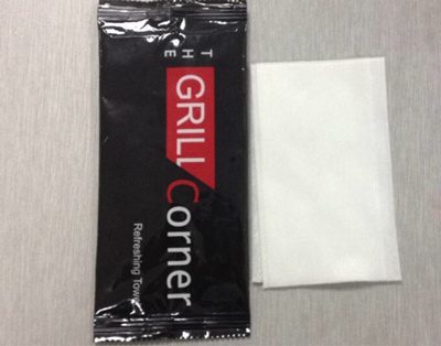Disposable single packed customized disposable refreshing tissues